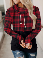 Load image into Gallery viewer, 2020 new printed stitching hooded sweatshirt
