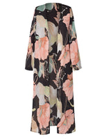 Load image into Gallery viewer, Casual Snap Front Floral Print Cardigan
