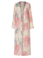 Load image into Gallery viewer, Casual Snap Front Floral Print Cardigan
