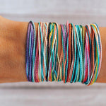 Load image into Gallery viewer, 8PCS Waterproof Colorful Woven Bracelet
