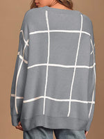 Load image into Gallery viewer, Checkered Sweater

