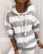 Load image into Gallery viewer, 2020 Fall Hot Sale Long Sleeve Striped Hoodie
