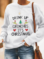 Load image into Gallery viewer, 2020 Christmas letter printed sweatshirt
