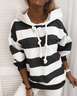 Load image into Gallery viewer, 2020 Fall Hot Sale Long Sleeve Striped Hoodie
