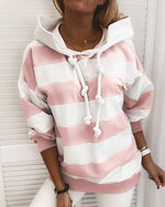 Load image into Gallery viewer, 2020 Fall Hot Sale Long Sleeve Striped Hoodie
