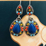 Load image into Gallery viewer, Bohemia Lapis Gorgeous Earrings
