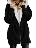 Load image into Gallery viewer, Autumn and winter lamb wool zipper warm jacket
