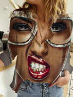 Cargar imagen en el visor de la galería, As Picture Long Sleeve V Neck Cotton Shift Dresses
