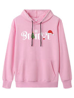 Load image into Gallery viewer, BELIVE Christmas Letter Hoodie
