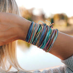 Load image into Gallery viewer, 8PCS Waterproof Colorful Woven Bracelet
