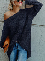 Load image into Gallery viewer, Cat-Like Off Shoulder Sweater
