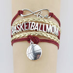 Load image into Gallery viewer, Bastball Mom Multi-Layered Rope Braided Bracelet
